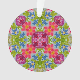 Mehrfarbiges Glas - Acryldekor Ornament