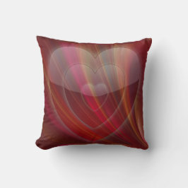 Mehrfarbiges Herzklosett Valentine Pillow Kissen