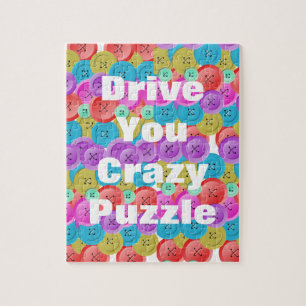 Mehrfarbiges Knopf-Puzzlespiel