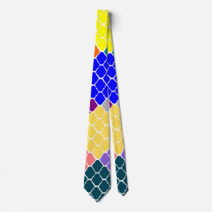 Mehrfarbiges marokkanisches Design Krawatte