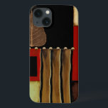 mehrfarbiges Paneelgemälde mit braunem Leaf Case-Mate iPhone Hülle<br><div class="desc">Dieses mehrfarbige Paneelgemälde von Jennifer Goldberger besticht durch ein braunes Blatt aus Single. Die Herbstfarben passen gut zum Single. Wenn Sie Herbst,  Blätter,  oder einfach nur große Kunst Liebe,  das ist der Ausdruck für Sie. Bestelle noch heute!</div>