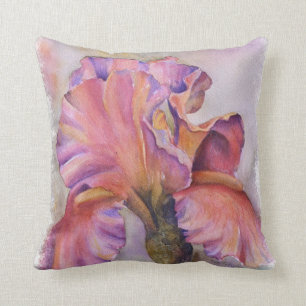 MEHRFARBIGES ROSA IRIS-WURF-KISSEN KISSEN
