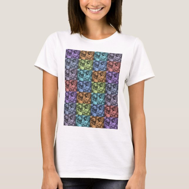 mehrfarbiges Shirt (rosa) (Vorderseite)