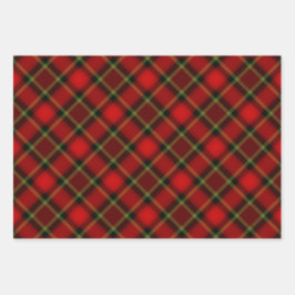 Mehrfarbiges und Kariertes Design Perfektes Weihna Geschenkpapier Set