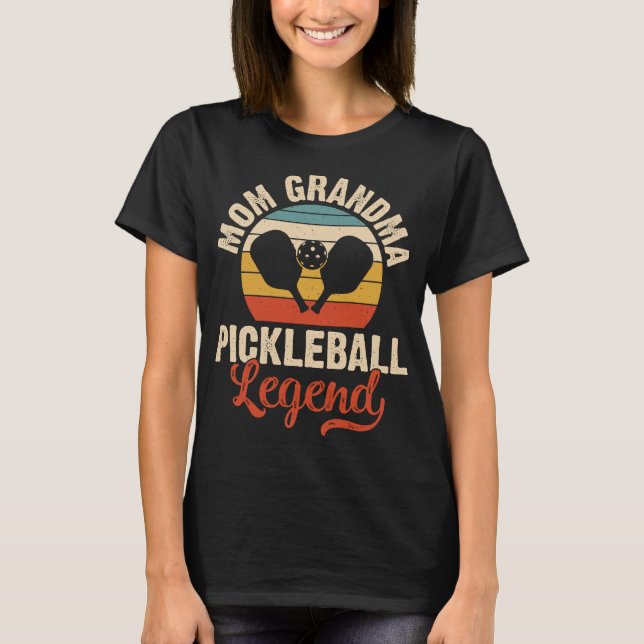 Mehrgenerationen-Pickleball-Legenden T-Shirt (Vorderseite)