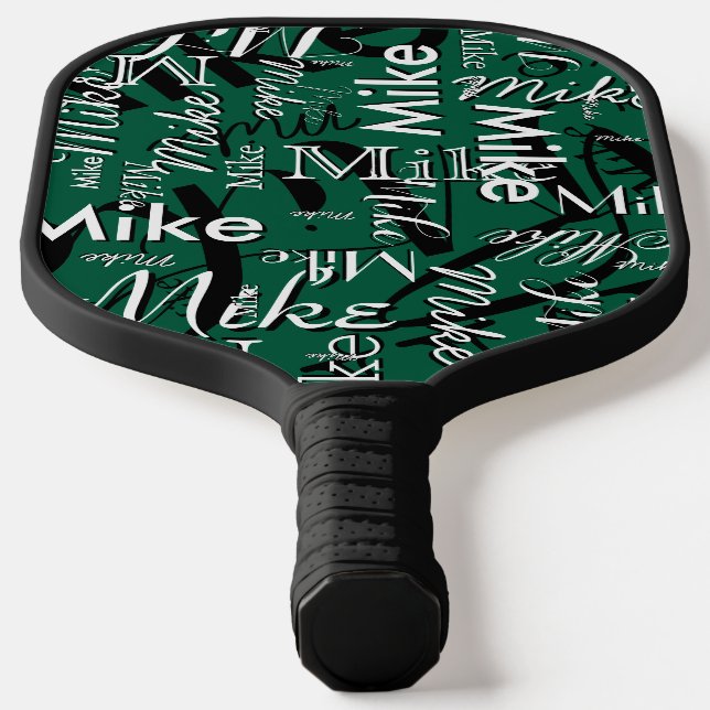 Mehrname für alle Jäger-Grün Pickleball Schläger (Ablage )