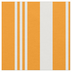 Mehrspaltige orange vertikale Streifen Stoff