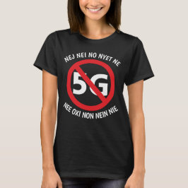 Mehrsprachig nein zum T - Shirt 5G