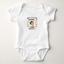 Mehrsprachig wird geladen... Süßer Baby-Body für J
