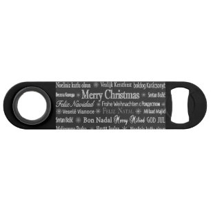 Mehrsprachige Frohe Weihnachts-Thunder_Cove Speed Flaschenöffner