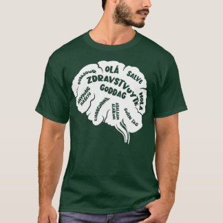 Mehrsprachige mehrsprachige Linguistin T-Shirt