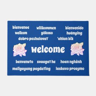 Mehrsprachige Türmatte