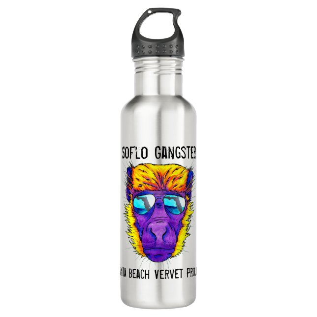 Mehrwegflasche Edelstahlflasche (Vorderseite)
