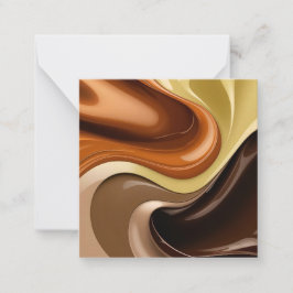 Mehrzweckkarte in stylischer Grafik Mitteilungskarte