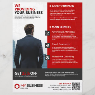 Mehrzweckunternehmen Flyer