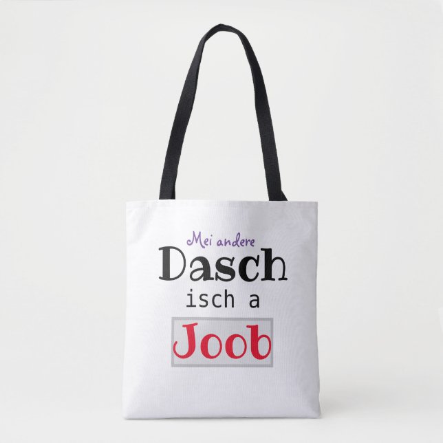 Mei andre Dasch.... Tasche (Vorderseite)