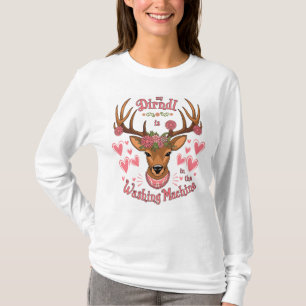 Mei Dirndl ist im Waschmaschine Oktoberfest F T-Shirt
