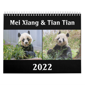 Mei Xiang & Tian Tian 2022 Kalender