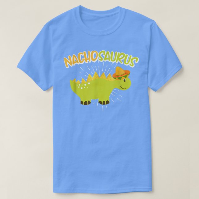 Meican dinosaur Nachosaurus Cinco De Mayo Meican T-Shirt (Design vorne)