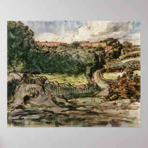 Meierhof Cousin durch Jean-Francois-Hirse Poster