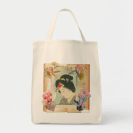 Meiji Era Beauty: Ukiyo-e – Traditional Japanese Tragetasche