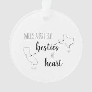 Meilen außer Bestien im Staat "Herzlich bester Fr Ornament