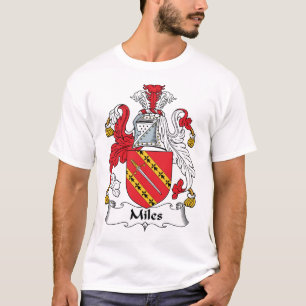 Meilen Familienwappen- T-Shirt