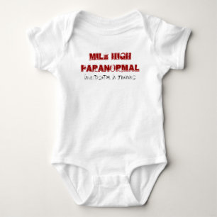 Meilen-hoher Paranormal 'Forscher in Training Baby Strampler