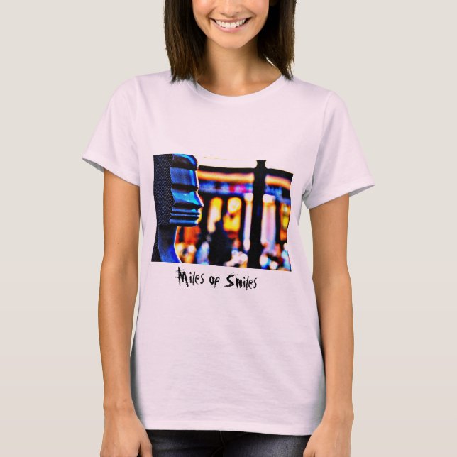 Meilen Lächeln - Paris T-Shirt (Vorderseite)