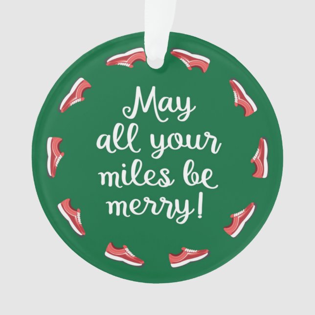 Meilen Merry Ornament (Vorderseite)