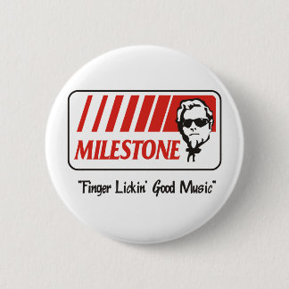 Meilenstein "Finger Lickin guter" Knopf Button