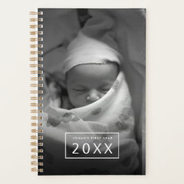 Meilenstein-Planer für das erste Foto des Babys Planer