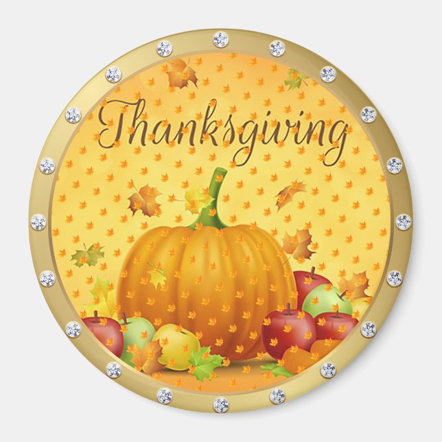 Meilleur aimant cadeau de Bon thanksgiving populai (Devant)