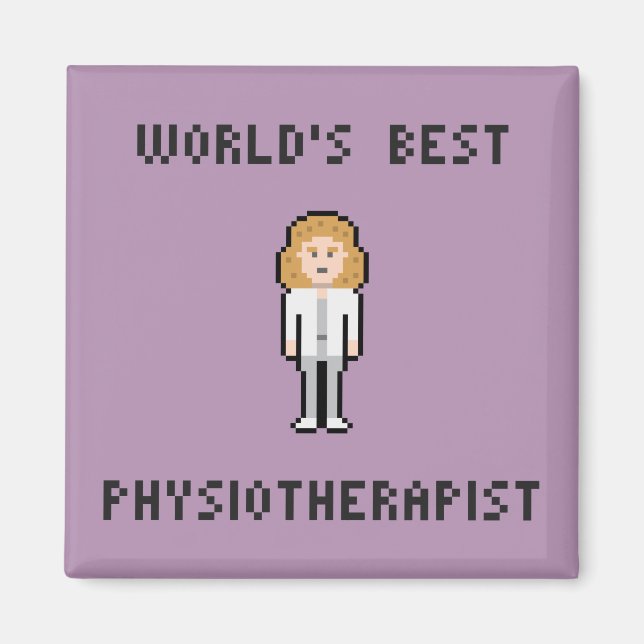 Meilleur aimant physiothérapeute au monde (Devant)