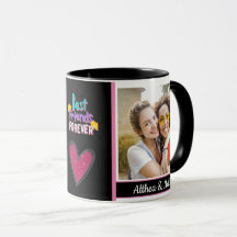 Meilleur Ami Moderne Pour Jamais Photo Mug