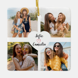 Meilleur ami photo coloriage Ornements