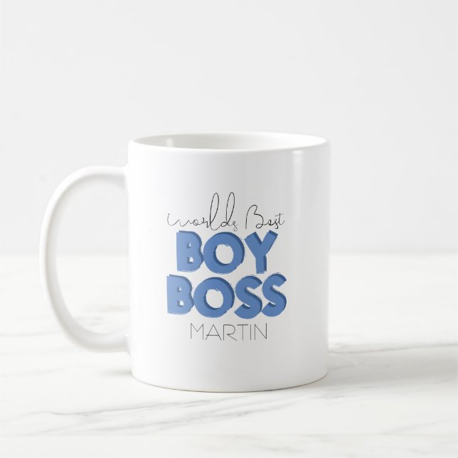 Meilleur Boss Boss Boss Coffee Mug (Gauche)