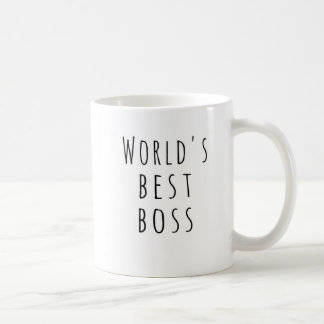 Meilleur Boss Café Mug