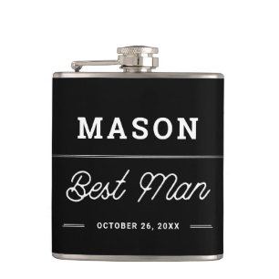 Meilleur cadeau de l'homme Flacon personnalisé