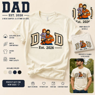 Meilleur cadeau de papa T-shirt personnalisé pou