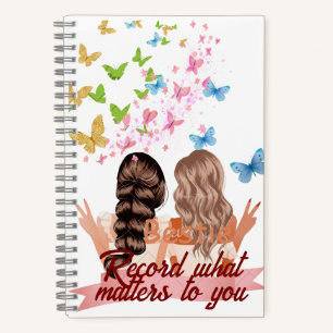 Meilleur Carnet aux papillons des amis - "Carnet S