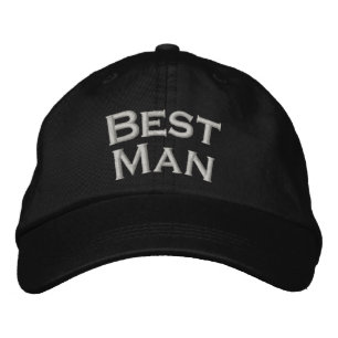 Meilleur Casquette Mariage brodé