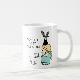 Meilleur Cat Mom Coffee Mug au monde