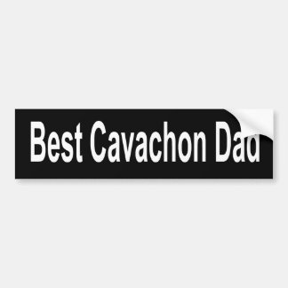 Meilleur Cavachon Papa Bumper Sticker Chien