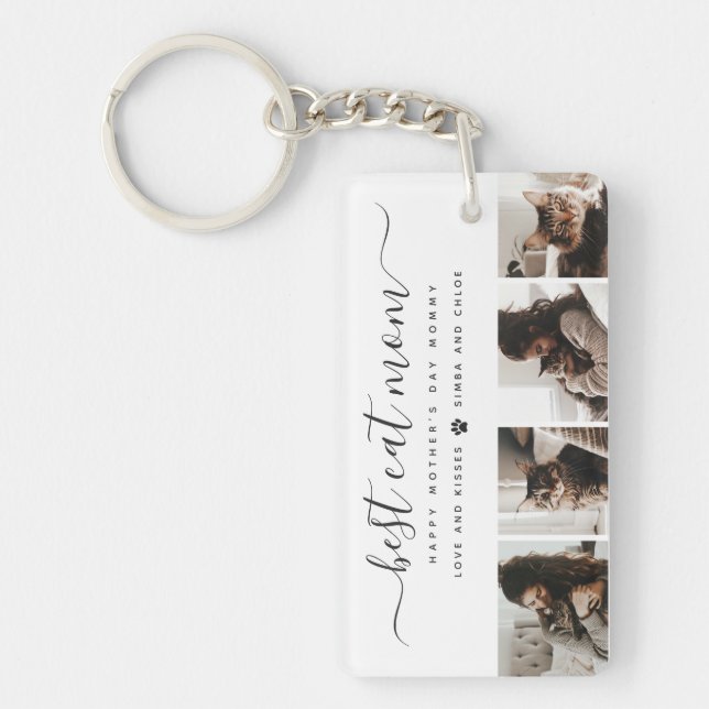 Meilleur Chat Maman : Custom Mother's Day Photo de (Devant)