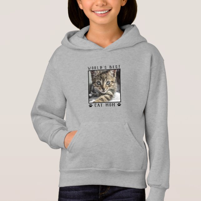 Meilleur Chat Maman Empreintes de pattes Chat Phot (Devant)