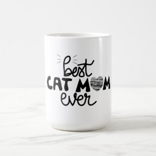 Meilleur chat Maman Mug magique