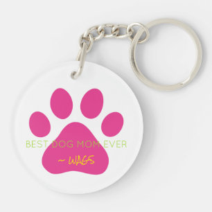 MEILLEUR CHIEN MOM JAMAIS NOM DE L'ANIMAL Pink Pet
