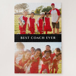 Meilleur Coach Photo Collage Puzzle