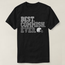 Meilleur Commish jamais : T-shirt du football